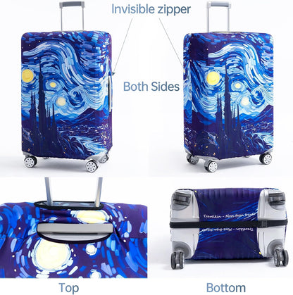 Travelkin Suitcase Covers For Luggage Tsa Approved Luggage Covers Protector