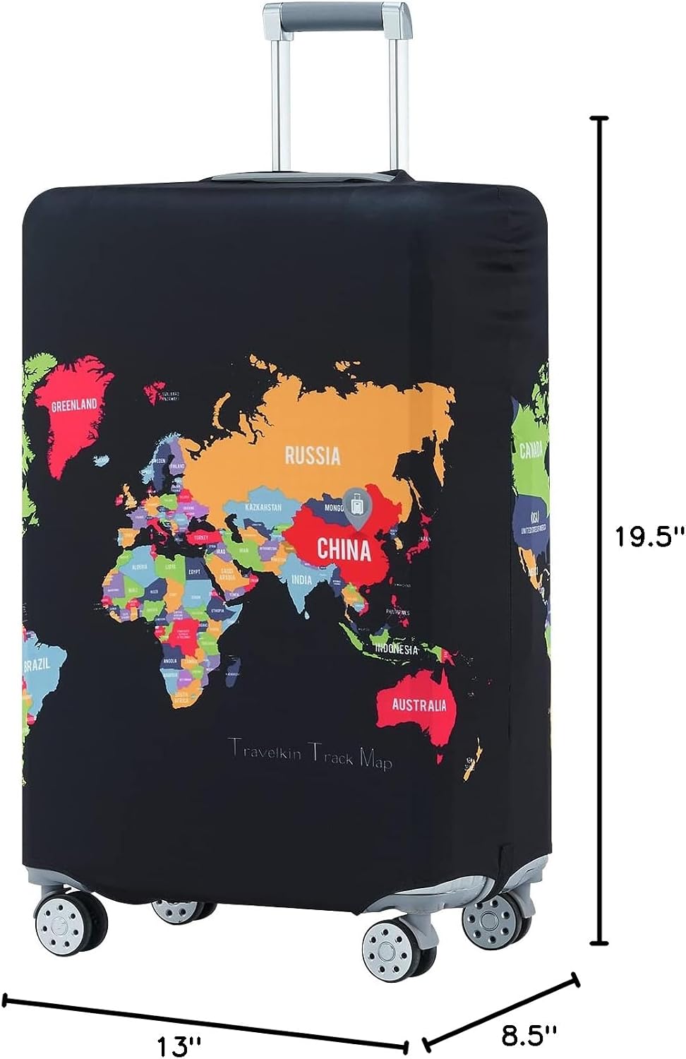 Travelkin Suitcase Covers For Luggage Tsa Approved Luggage Covers Protector