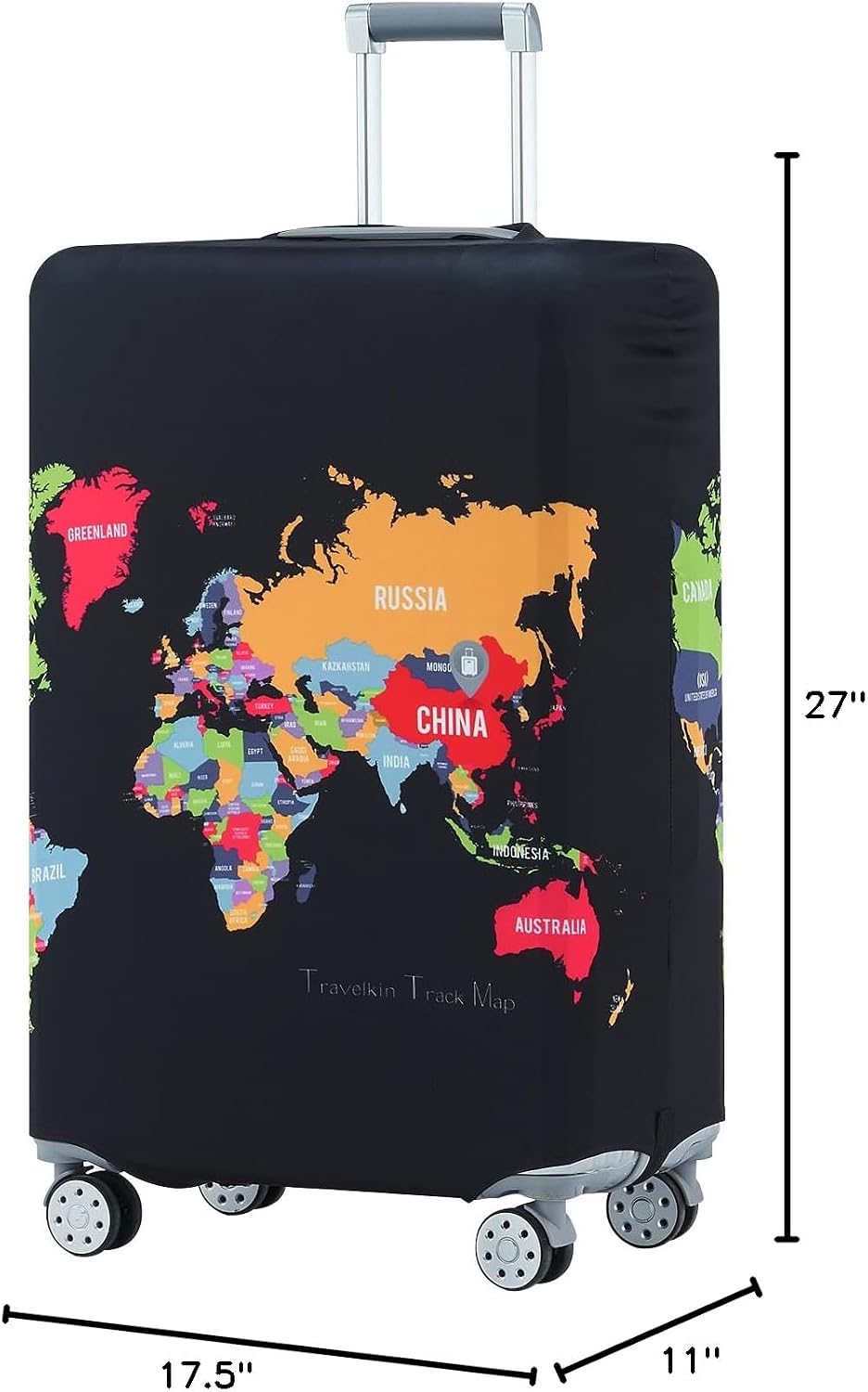 Travelkin Suitcase Covers For Luggage Tsa Approved Luggage Covers Protector