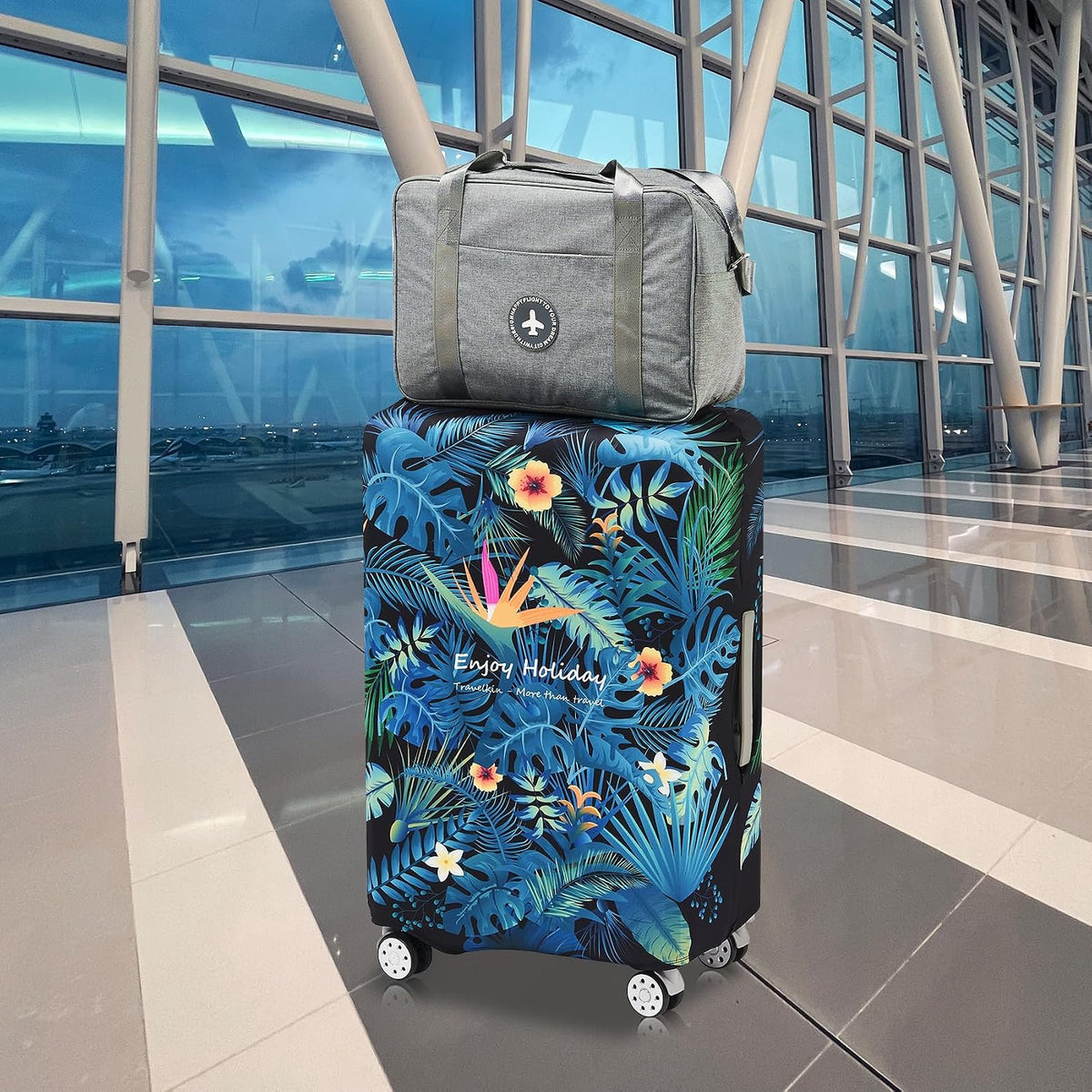 Travelkin Suitcase Covers For Luggage Tsa Approved Luggage Covers Protector