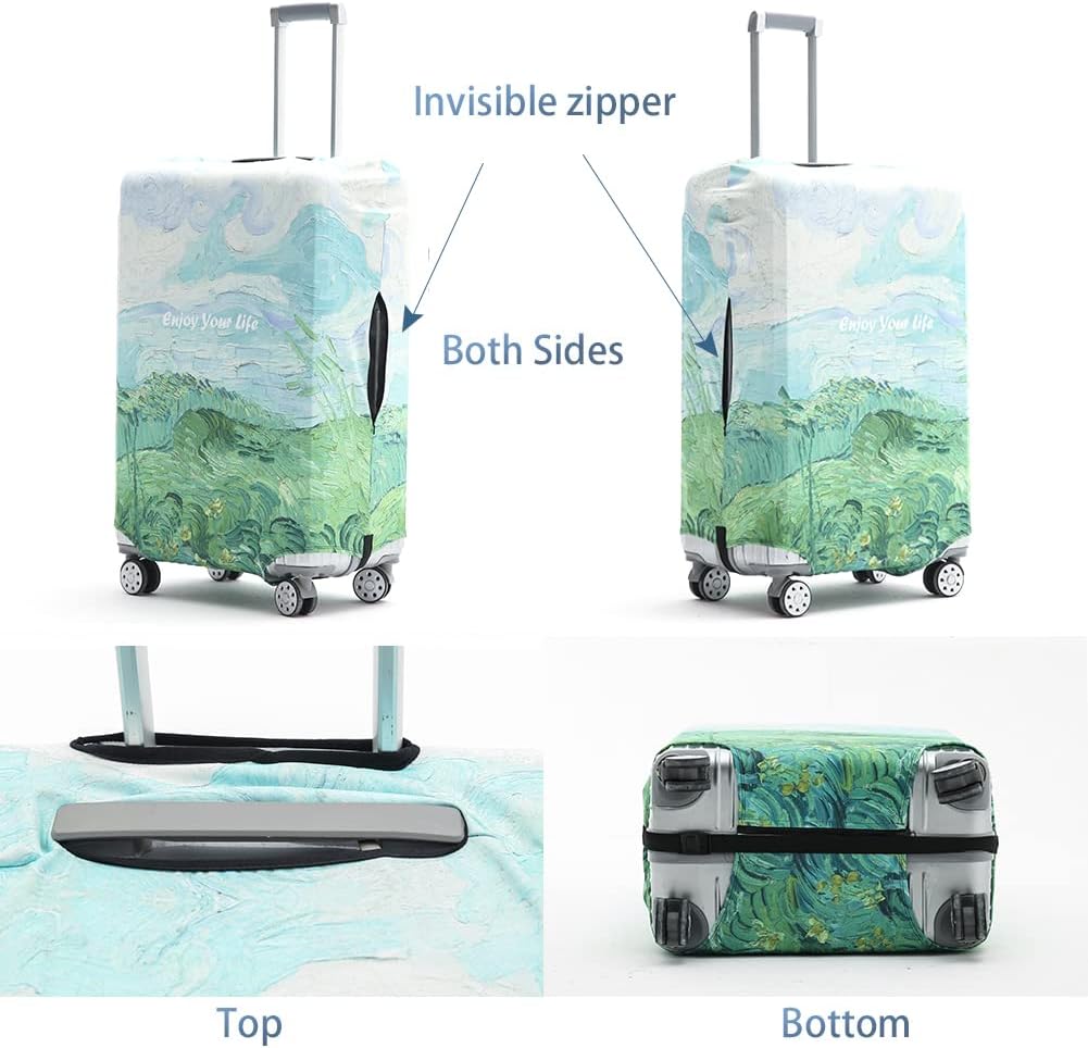 Travelkin Suitcase Covers For Luggage Tsa Approved Luggage Covers Protector