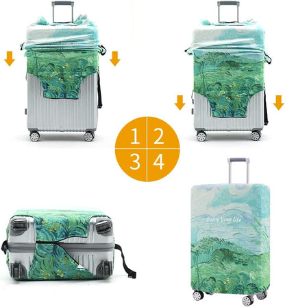 Travelkin Suitcase Covers For Luggage Tsa Approved Luggage Covers Protector