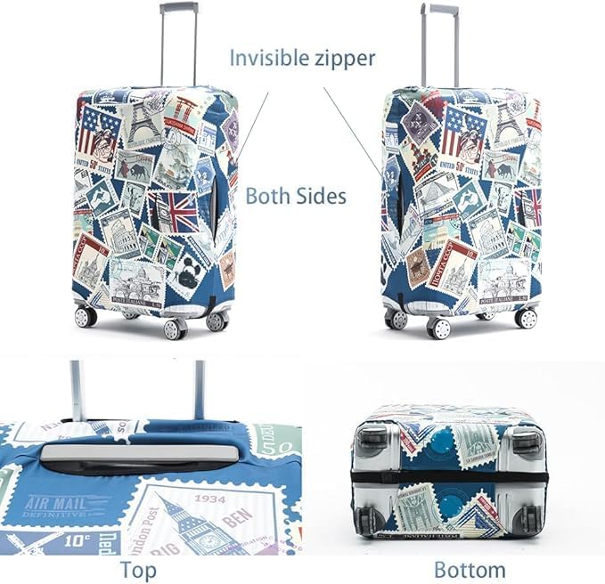 Travelkin Suitcase Covers For Luggage Tsa Approved Luggage Covers Protector