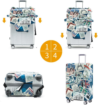 Travelkin Suitcase Covers For Luggage Tsa Approved Luggage Covers Protector