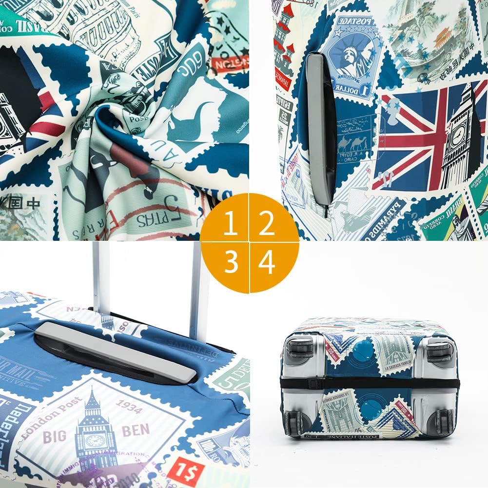 Travelkin Suitcase Covers For Luggage Tsa Approved Luggage Covers Protector