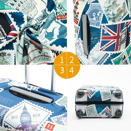 Travelkin Suitcase Covers For Luggage Tsa Approved Luggage Covers Protector