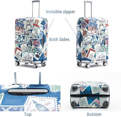 Travelkin Suitcase Covers For Luggage Tsa Approved Luggage Covers Protector