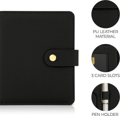 Beautiful Passport Holder for Travel - Cute Cover with Pen Holder for Women