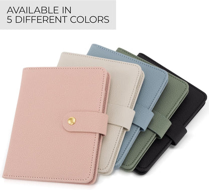 Beautiful Passport Holder for Travel - Cute Cover with Pen Holder for Women