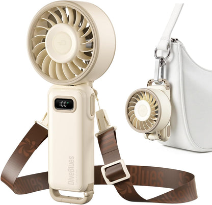 Portable Handheld Fan D6036 Cream
