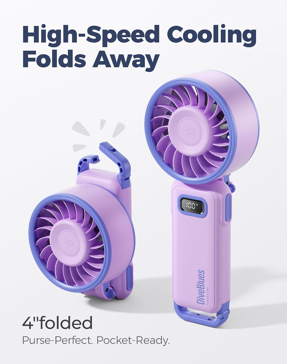 Portable Handheld Fan D6036 Cream