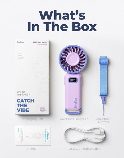 Portable Handheld Fan D6036 Cream
