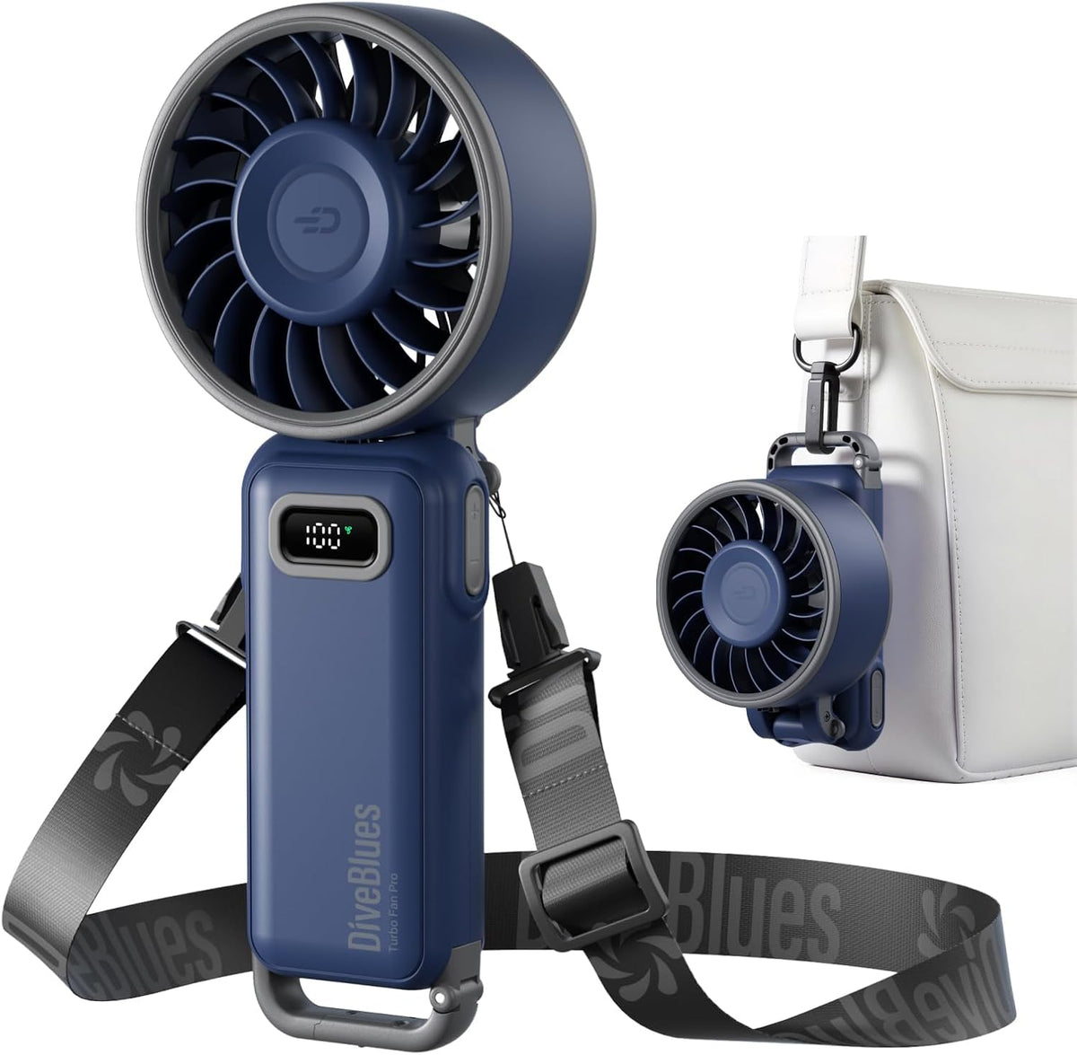 Portable Handheld Fan D6036 Cream