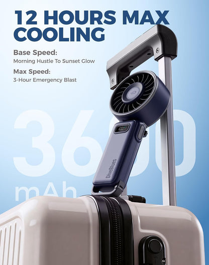 Portable Handheld Fan D6036 Cream
