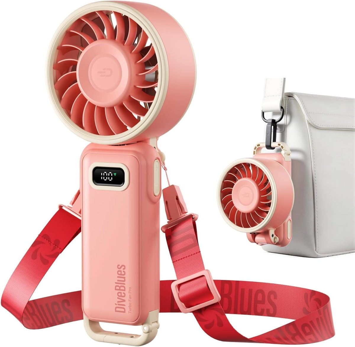 Portable Handheld Fan D6036 Cream