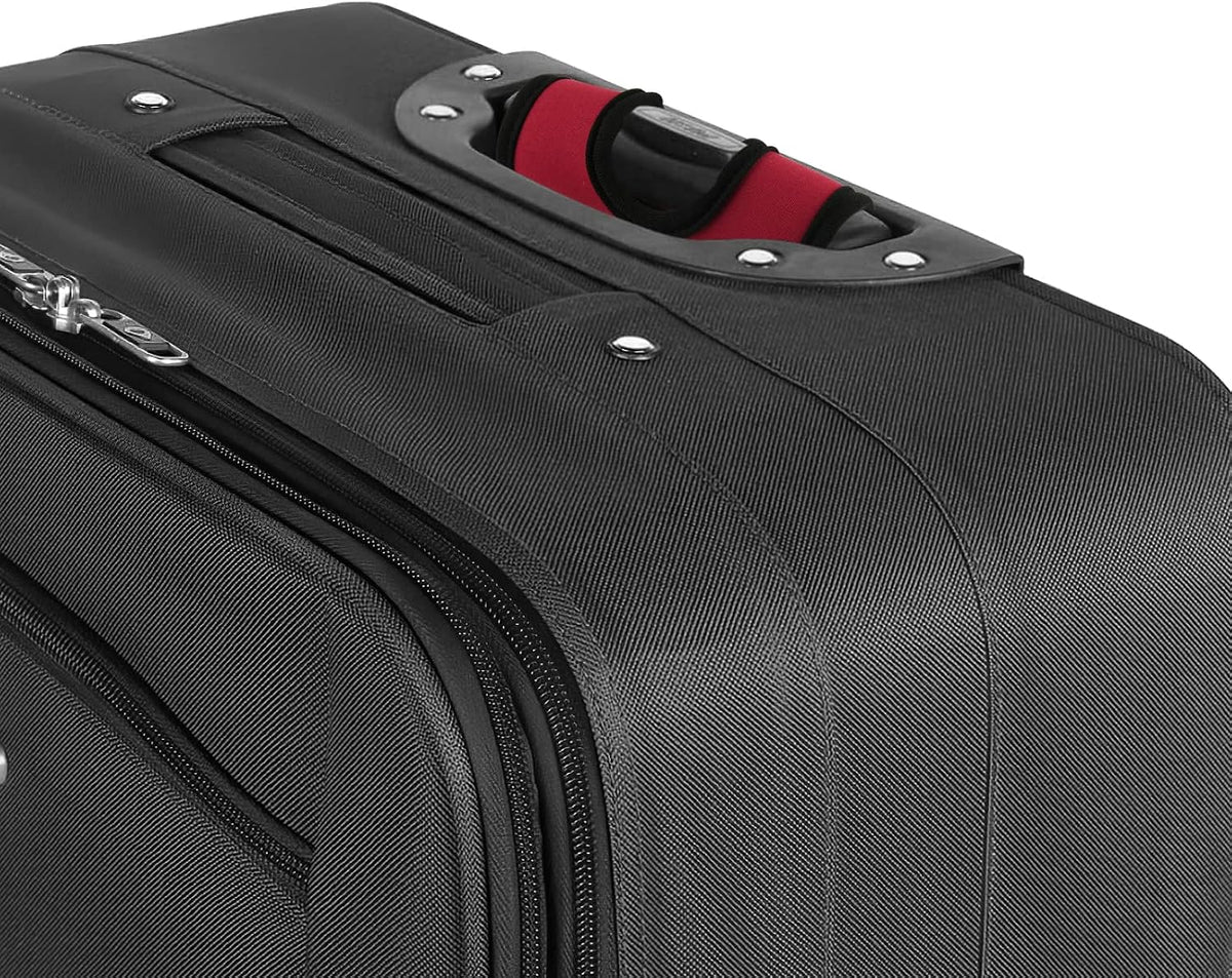 5 Pcs Neoprene Luggage Handle Wrap Soft Grip Handle Cover Luggage Identifier with Hollow Design for Push-Button Handle Trolley Handle and Travel Suitcase Trolley Case (Multi Color)