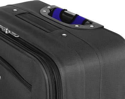 5 Pcs Neoprene Luggage Handle Wrap Soft Grip Handle Cover Luggage Identifier with Hollow Design for Push-Button Handle Trolley Handle and Travel Suitcase Trolley Case (Multi Color)
