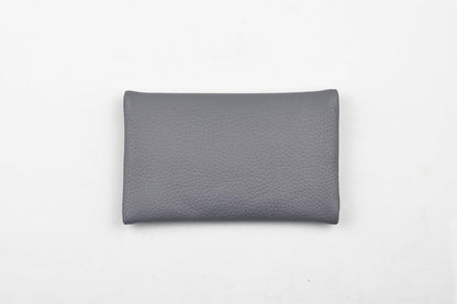 Pocket Tissue Holder for Purse Small PU Leather Case Cover On-the-Go Travel Tissue Pouch (Black)