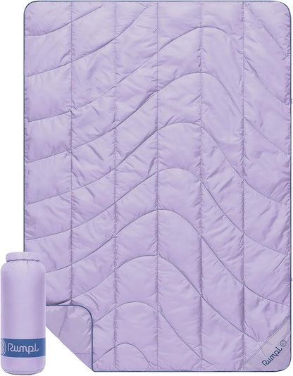 Travel Puffy Ultra-Packable Blanket, Deepwater