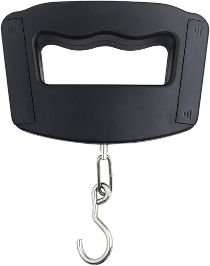 50Kg 10g Luggage Weight Scale, LCD Luggage Scale Travel Digital, Fish Scale, Home Electronic Portable Hanging Weight Hook Travel Luggage Scale