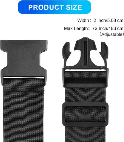 Luggage Straps for Suitcases TSA Approved, Travel Belt Suitcase Belt, Suitcase Straps TSA Approved, Luggage Belt Strap TSA Approved, Travel Straps for Luggage, Luggage Band Bag Straps 4 Pack