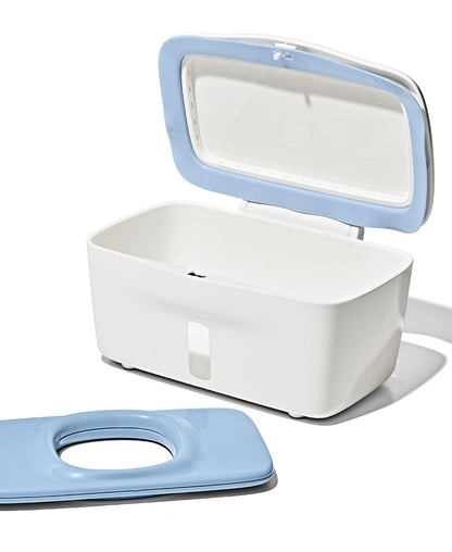Perfect Pull Baby Wipes Dispenser, Refillable Wipe Holder, Gray