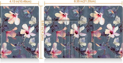 Passport Holder, Slim Travel Wallet RFID Blocking Card Case Cover