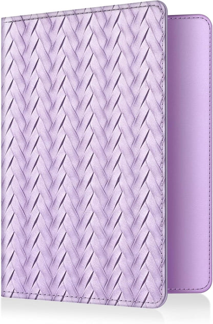 Passport Holder, Slim Travel Wallet RFID Blocking Card Case Cover