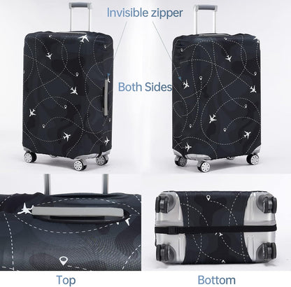 Travelkin Luggage Covers For Suitcase Tsa Approved Suitcase Cover Protector