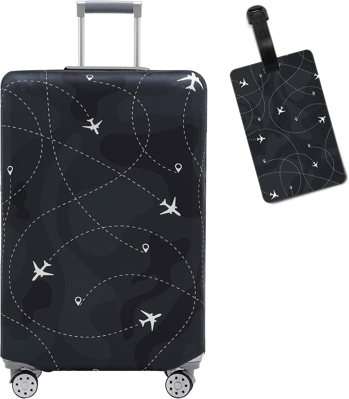 Travelkin Luggage Covers For Suitcase Tsa Approved Suitcase Cover Protector