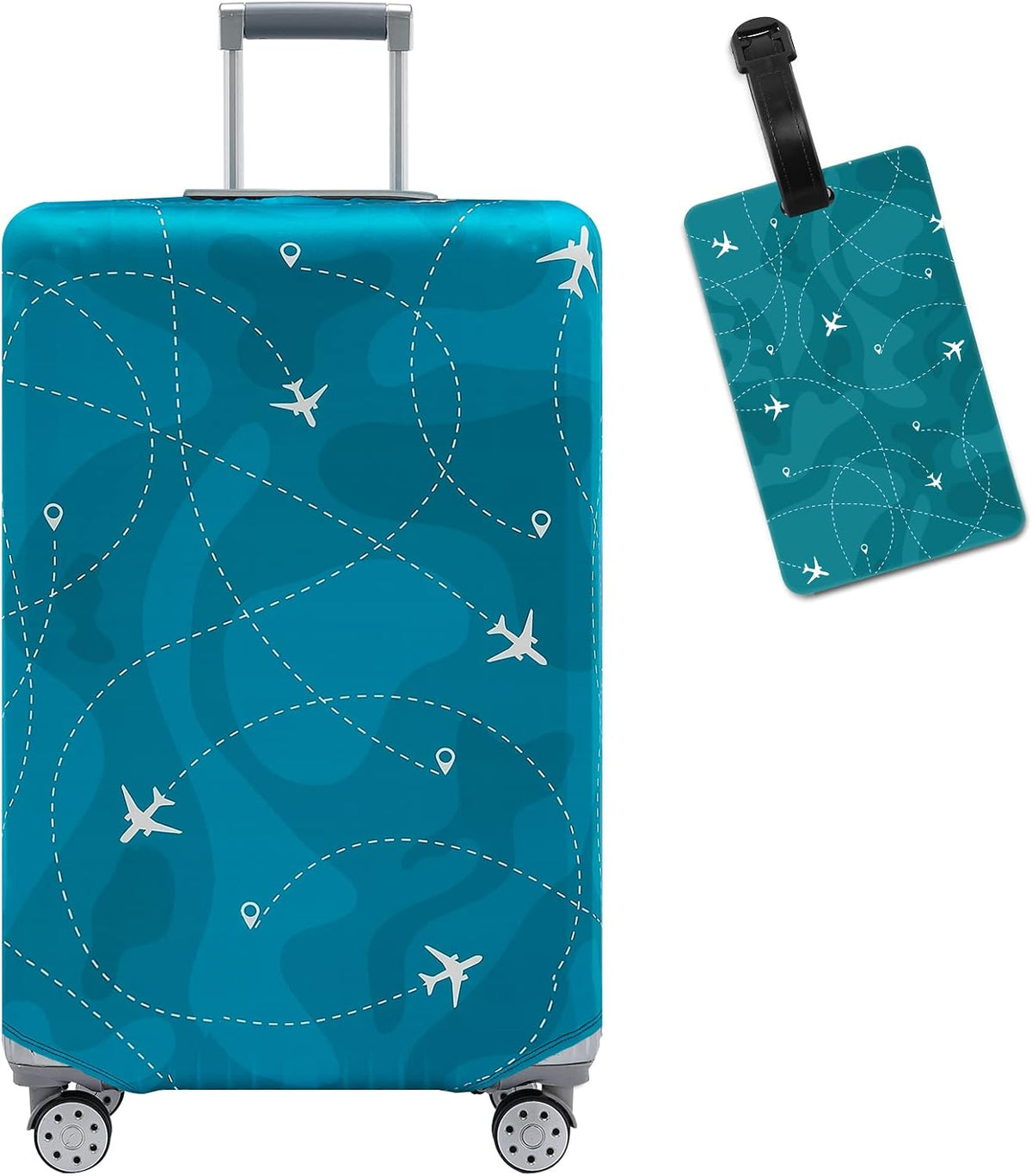 Travelkin Luggage Covers For Suitcase Tsa Approved Suitcase Cover Protector