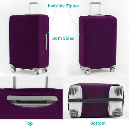 Travelkin Luggage Covers For Suitcase Tsa Approved Suitcase Cover Protector