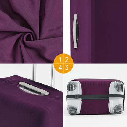 Travelkin Luggage Covers For Suitcase Tsa Approved Suitcase Cover Protector