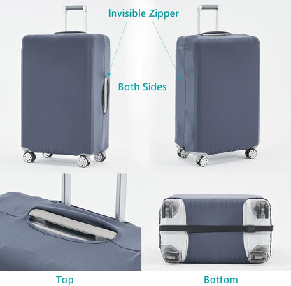 Travelkin Luggage Covers For Suitcase Tsa Approved Suitcase Cover Protector