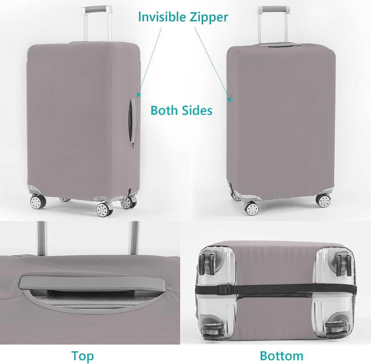 Travelkin Luggage Covers For Suitcase Tsa Approved Suitcase Cover Protector