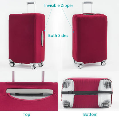 Travelkin Luggage Covers For Suitcase Tsa Approved Suitcase Cover Protector