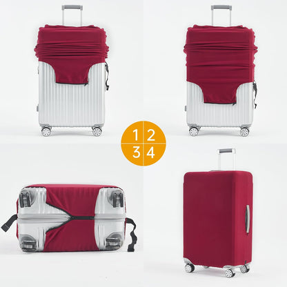 Travelkin Luggage Covers For Suitcase Tsa Approved Suitcase Cover Protector