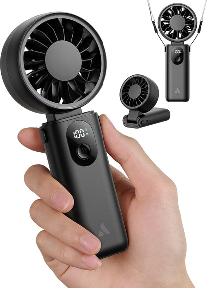 Mighty Portable Handheld Fan | 20H Max Cooling | 3 Flexible Modes
