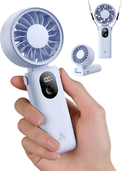Mighty Portable Handheld Fan | 20H Max Cooling | 3 Flexible Modes