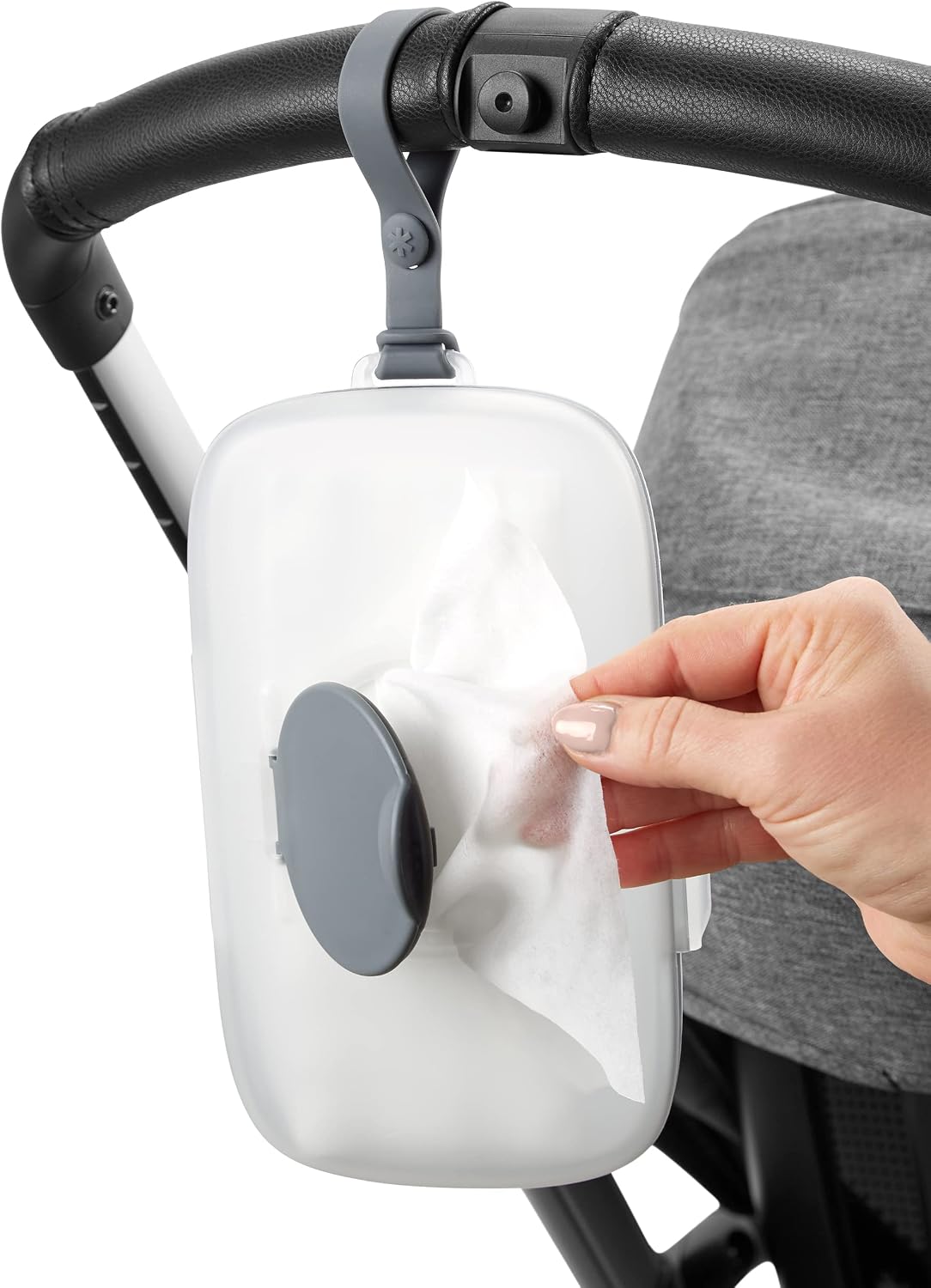 On-The-Grab & Go Wipes Case Dispenser Blush