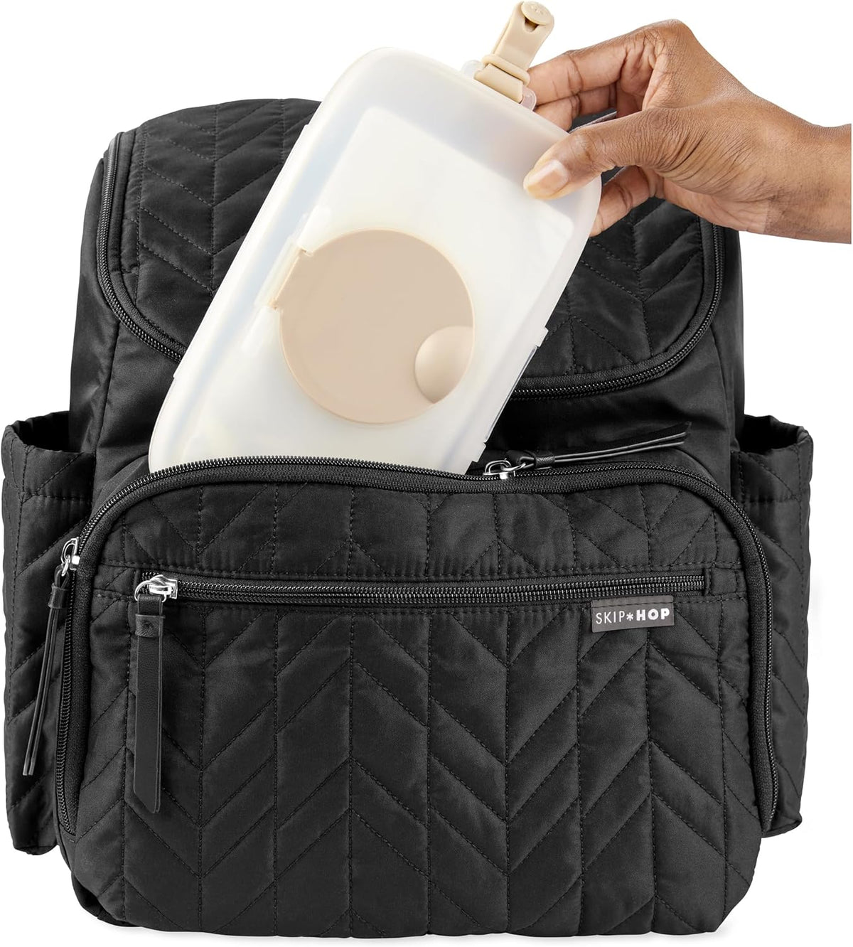 On-The-Grab & Go Wipes Case Dispenser Blush