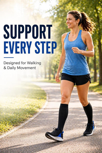 Compression Socks for Women and Men 4 Pairs, Mild Support