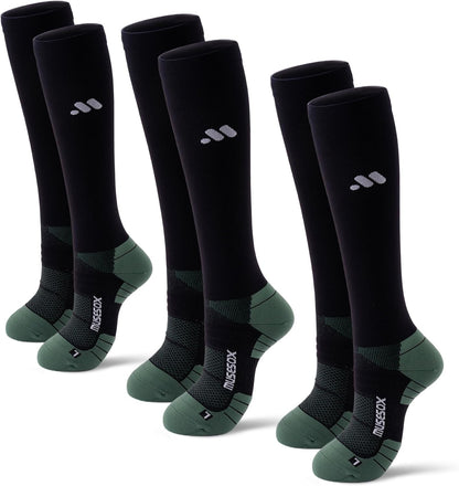 Compression Socks for Women and Men,15-20 mmHg Support(3 Pairs)