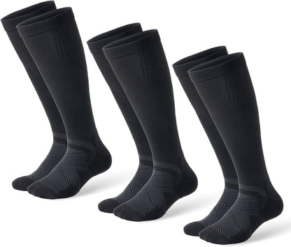 Compression Socks for Women and Men,15-20 mmHg Support(3 Pairs)
