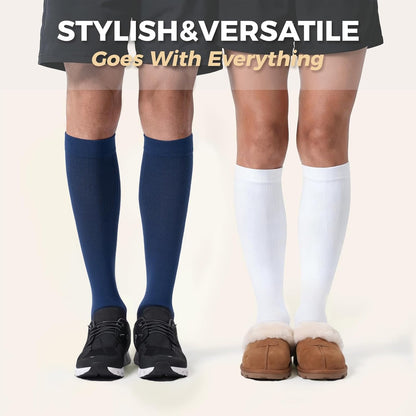Compression Socks for Women and Men,15-20 mmHg Support(3 Pairs)