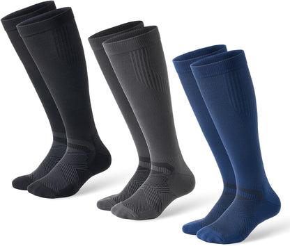 Compression Socks for Women and Men,15-20 mmHg Support(3 Pairs)
