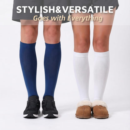 Compression Socks for Women and Men,15-20 mmHg Support(3 Pairs)