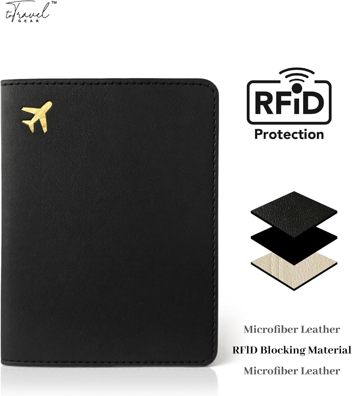 Passport Holder for Travel Essentials,RFID Blocking Passport Cover Case for Travel Accessories,Travel Wallet for Women Men (Sage Green)