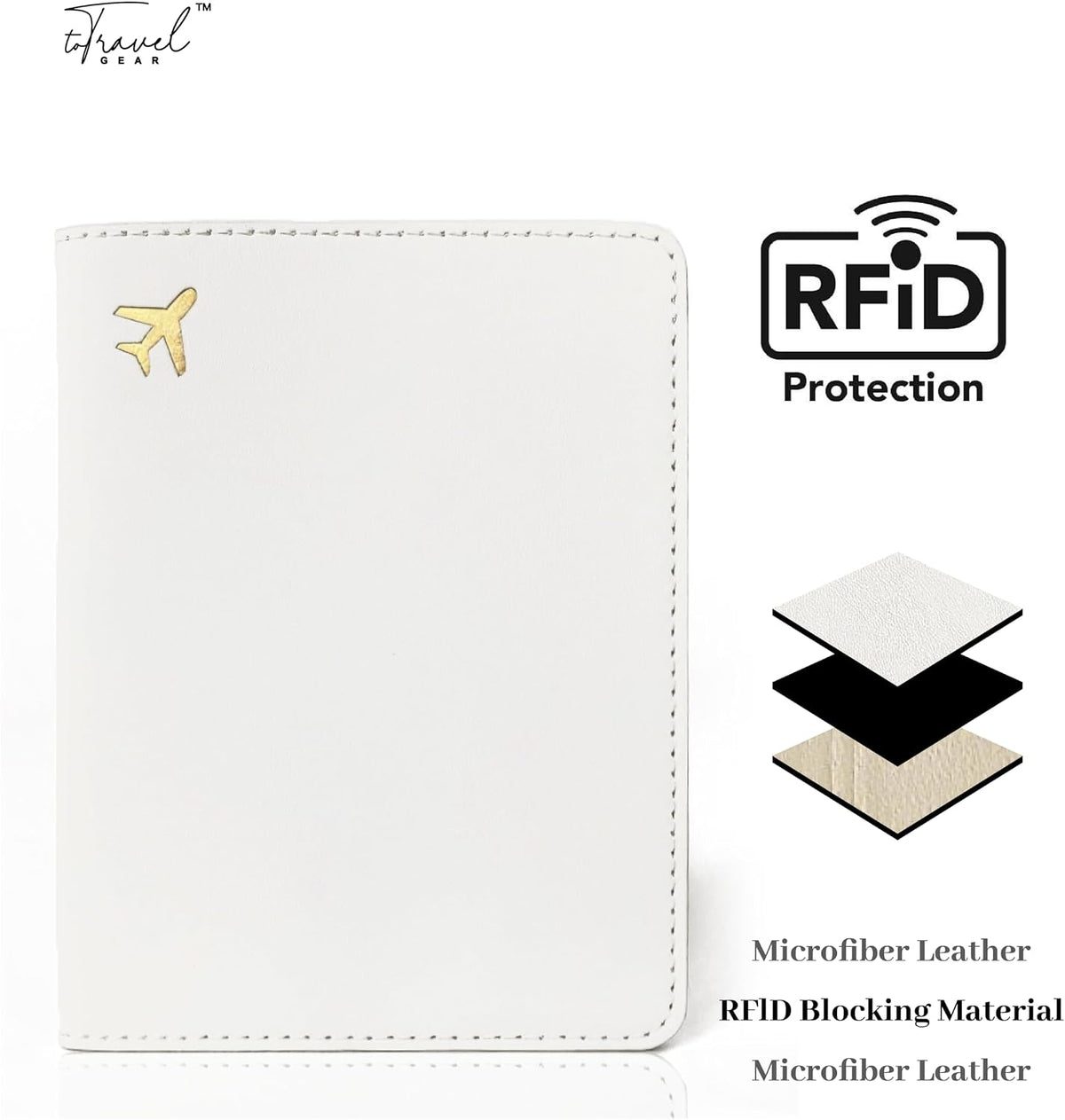 Passport Holder for Travel Essentials,RFID Blocking Passport Cover Case for Travel Accessories,Travel Wallet for Women Men (Sage Green)