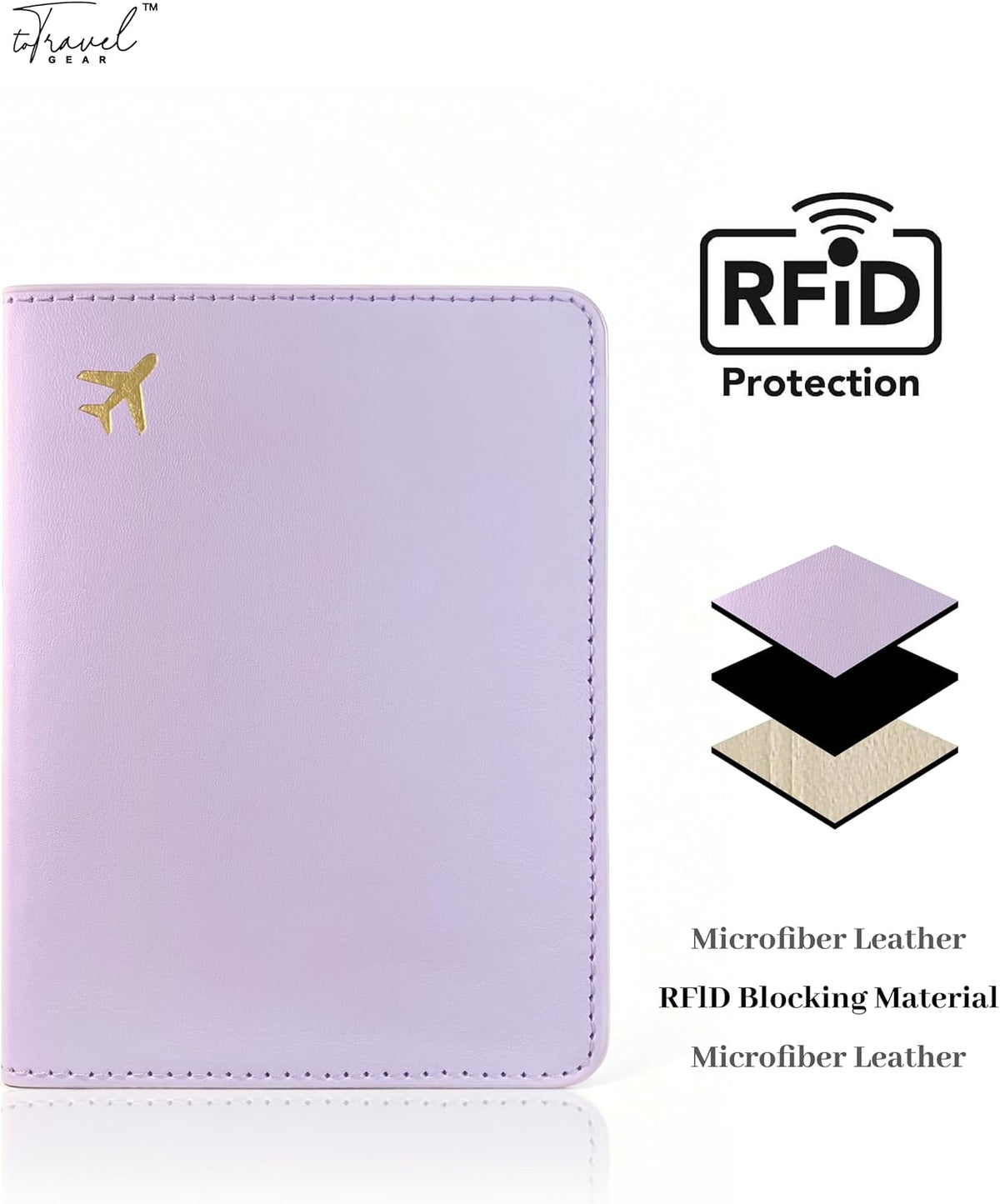Passport Holder for Travel Essentials,RFID Blocking Passport Cover Case for Travel Accessories,Travel Wallet for Women Men (Sage Green)